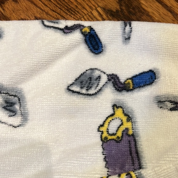 Bullfrogs & Butterflies kids robe with tools design size small - Picture 2 of 6